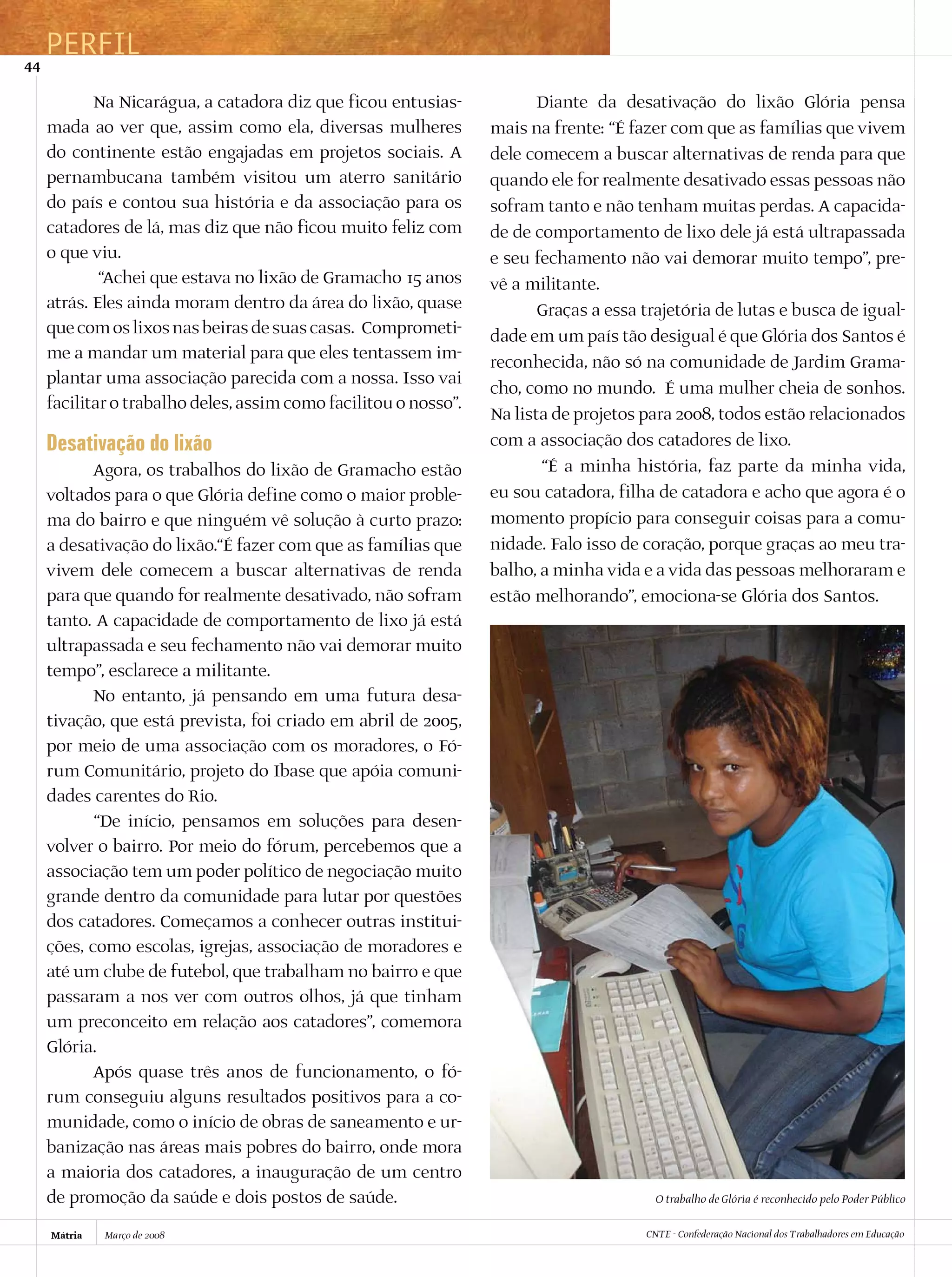 Revista Matria 2008