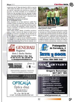 Revista mayo cáritas