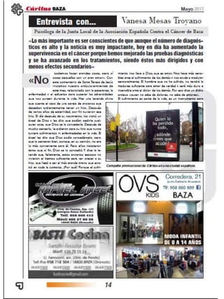 Revista mayo cáritas