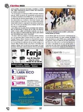 Revista mayo cáritas