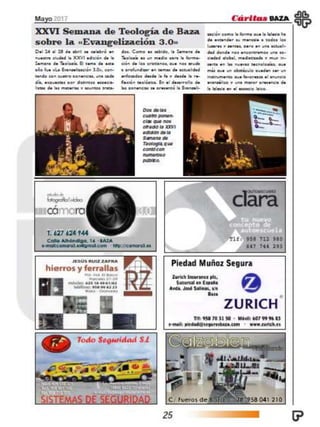 Revista mayo cáritas