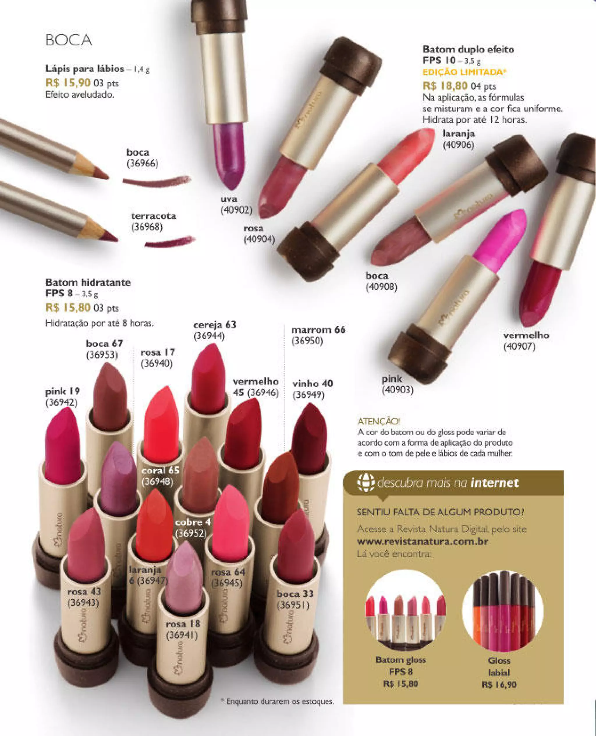 Revista natura ciclo 01 - janeiro 2014