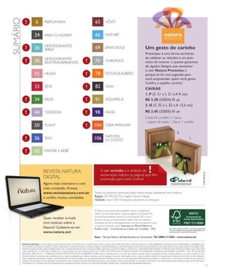 Revista Natura Ciclo 02 - 22 janeiro 2014