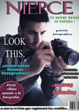 Revista Niepce. 26 noviembre 2012. 1ra edición,




                1
 