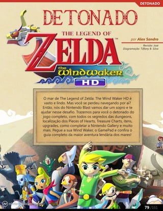 Detonado The Legend of Zelda Phantom Hourglass, PDF, A Lenda de Zelda