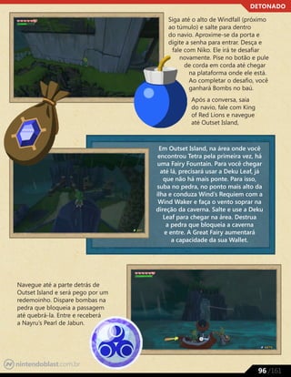 Game Zelda Wind Waker Game Cube Revista Nintendo Detonado