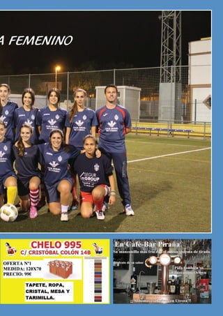 El Silbato 13
A FEMENINO
 