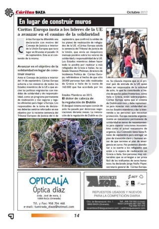 Revista octubre cáritas17
