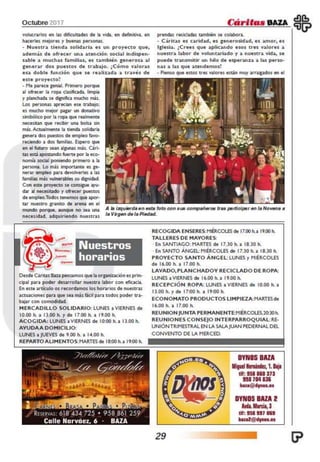 Revista octubre cáritas17