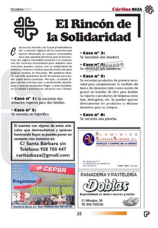 Revista octubre cáritas17