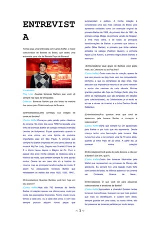 Revista papodebonecap blog