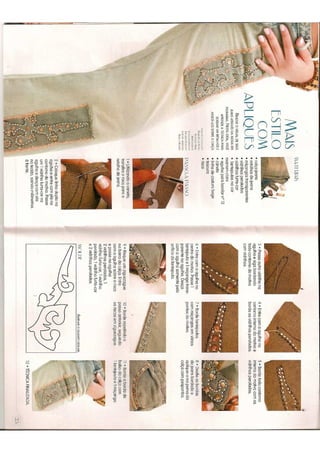 Bordados de Pedrarias e miçangas (revista)