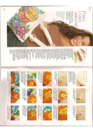 Bordados de Pedrarias e miçangas (revista)