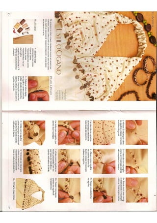 Bordados de Pedrarias e miçangas (revista)