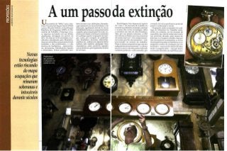 Reportagem "A um passo da extinção" - revista Problemas Brasileiros (mar14)