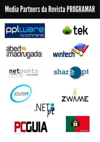 Media Partners da Revista PROGRAMAR
 