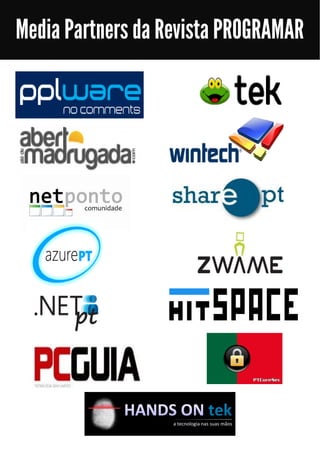 Media Partners da Revista PROGRAMAR
 