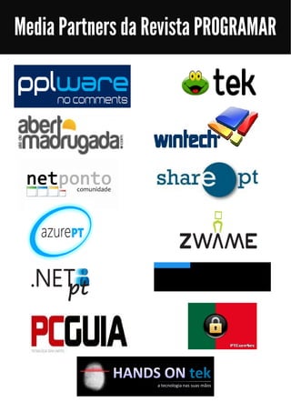 Media Partners da Revista PROGRAMAR
 