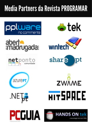 Media Partners da Revista PROGRAMAR
 