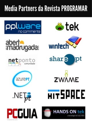 Media Partners da Revista PROGRAMAR
 