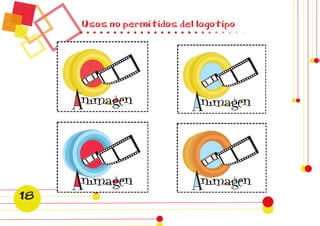 Usos no permitidos del logotipo 
18 
 