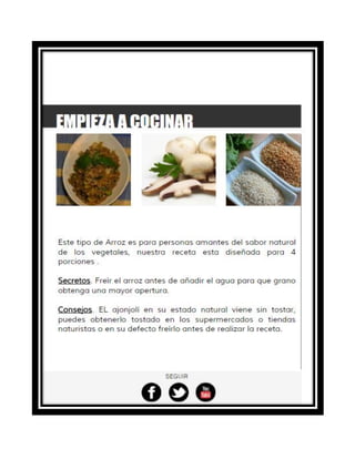 Revista recetas