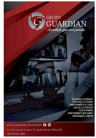 64 | Rondas Especiais
REVISTA RONDESP SUL COMPANHIA INDEPENDENTE DE POLICIAMENTO TÁTICO SUL | REVISTA COMEMORATIVA 5 ANOS
EXPEDIENTE
Maj PM Telmo
Carvalho do Espírito Santo
Supervisão Geral
Cap PM Marcos Paulo Melo Viroli
Direção de Edição/Textos
Cap PM Roberto José da Silva
Coordenação Operacional/Textos
Cap PM Tiago Mesquita Matos da Paz
Coordenação Financeira/Textos
1º Ten PM Wesley Simões Cruz
Secretário/Textos
EQUIPE TÉCNICA
1º Ten BM Uilson Ferreira Damião
Revisão Textual
Sd PM Weslei José dos Santos Júnior
'HVLJQ JUi¿FR
Néviton dos Santos Araújo
Diagramação
Sub Ten PM Ricardo dos Santos Silva /
E 30 0DUFRV 9LQtFLXV 6DQWRV %RQ¿P
Suporte Operacional
TEXTOS
1º Ten PM Davidson Neres dos Santos
1º Ten PM Camilo Souza Santos
1º Ten PMAlbérico Oliveira da Silva Júnior
1º Ten PM Thiago Santos Oliveira da Silva
1º Ten PM PauloAfonso de S. Santana Segundo
1º Sgt PM Rafael Neves Barbosa
Sd PM Fábio Rodrigo de Jesus Góes
Sd PM Éder dos Santos Silva
IMAGENS
Sd PM José Marcelo dos Santos
Sd PM Péricles Paulo Campos de Souza
Sd PM Adriano Santos Blohem
 