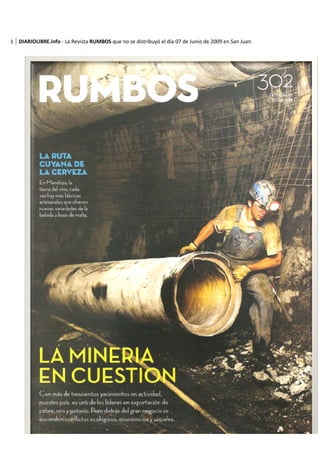 1 DIARIOLIBRE.info - La Revista RUMBOS que no se distribuyó el día 07 de Junio de 2009 en San Juan
 
