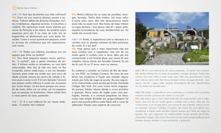 AAB / SR: Que tipo de plantas sua mãe cultivava?
HO: Eram na sua maioria plantas anuais e ex-
óticas. Tinham dálias de diversas florações, mui-
tos crisântemos, algumas árvores, e cravinhos e
violetas. Ela apreciava muito essas plantas por
causa da floração e do cheiro. As azaléias eram
especiais para ela. E no meio de tudo isto as
buganvílias se destacavam por suas belas flo-
rações. Como o nosso quintal era pequeno, eram
as árvores da vizinhança que me impressiona-
vam muito.
AAB / SR: Então sua infância aconteceu em um
espaço que tinha um jardim?
HO: Sim. Num pequeno espaço nosso, particu-
lar, “o quintal”, que a gente chamava de jar-
dim. E tinham ainda os arredores, as ruas bem
arborizadas. Mas isto já não era mais no Rio
Comprido, bairro onde nasci, e sim em Senador
Camará, para onde me mudei aos seis anos de
idade quando saímos do centro da cidade e fo-
mos para a zona rural. E foi em Senador Camará
que passei minha infância e onde nós moramos
por muito tempo. Lá era bom porque era cerca-
do de mata, tinha um rio atrás, um rio pequeno
que as pessoas se banhavam. Havia ainda bois
e vacas perto da casa, pastando.
AAB / SR: E a sua infância foi ali, nesse ambi-
ente... O senhor tem irmãos?
HO: Minha infância foi no meio de jamelões, man-
gas, laranjas. Tenho dois irmãos. Um mais velho
e outro mais novo. Nós três apreciávamos muito
essa vida na zona rural. Nas horas de lazer tinham
os jogos de bola – boa época, não é? – pipas, pião,
aquelas brincadeiras de ruas, bandeirinhas etc. Eu
ainda me recordo bem.
AAB / SR: Então, a experiência com a natureza e o
contato com as plantas estavam ali bem próximas
de vocês. E o teu pai?
HO: Hoje penso que o mais importante não era
esse contato com a vegetação, mas sim de um
modo geral o contato com a terra. Meu pai era
comerciante, e em função disso, por causa do seu
trabalho, fomos morar em Senador Camará. Eu saí
de lá com 16 ou 17 anos, mais ou menos.
Eu comecei a estudar no Centro do Rio de Janei-
ro, em 1950, no Colégio Cruzeiro. No meio do ano
letivo nos mudamos e fiquei sem estudar alguns
meses por falta de vaga na escola. No ano seguin-
te fui matriculado numa escola particular chamada
Colégio São José. Era uma turma muito engraça-
da porque tinham alunos desde o curso primário
o ginasial. Havia aulas de inglês junto com por-
tuguês, francês, e a crianças pequenas no meio,
numa sala ampla dividida em grupos.bDepois fui
para uma escola pública onde fiquei até o curso de
admissão. Prestei uma espécie de concurso.
AAB / SR: E a sua infância foi ali, nesse ambiente... O senhor tem irmãos?
HO: Minha infância foi no meio de jamelões, mangas, laranjas. Tenho dois
irmãos. Um mais velho e outro mais novo. Nós três apreciávamos muito
essa vida na zona rural. Nas horas de lazer tinham os jogos de bola – boa
época, não é? – pipas, pião, aquelas brincadeiras de ruas, bandeirinhas
etc. Eu ainda me recordo bem.
AAB / SR: Então, a experiência com a natureza e o contato com as plantas
estavam ali bem próximas de vocês. E o teu pai?
HO: Hoje penso que o mais importante não era esse contato com a vege-
tação, mas sim de um modo geral o contato com a terra. Meu pai era
comerciante, e em função disso, por causa do seu trabalho, fomos morar
em Senador Camará. Colégio Cruzeiro. No meio do ano letivo nos
mudamos e fiquei sem estudar alguns meses por falta de vaga na
escola. No ano seguinte fui matriculado numa escola particular
chamada Colégio São José. Era uma turma muito engraçada porque
tinham alunos desde o curso primário o ginasial.
28Revista Scena | Edição 1
 