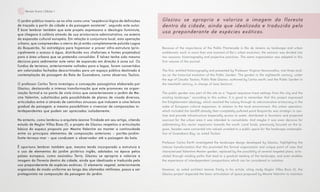 36Revista Scena | Edição 1
Because of the importance of the Public Promenade in Rio de Janeiro as landscape and urban
emblematic work in more than one moment of Rio’s urban evolution, the seminar was divided into
two sessions: historiography and projective practices. The same organization was adopted in this
first volume of the journal.
The first, entitled Historiography and presented by Professor Virginia Vasconcellos, met three stud-
ies on the historical evolution of the Public Garden: The garden in the eighteenth century, under
the eye of Claudio Taulois; Public Ride Glaziou, authored by Carlos earth; and the Public Garden in
the twentieth century, in charge of Jane Santucci.
The public garden was part of the site as a “logical sequence trace settings from the city and the
existing landscape,” according to this author. It is good to remember that this project expressed
the Enlightenment ideology, which reached the colony through its administrative aristocracy in the
wake of European cultural expansion. In relation to the local environment, this urban operation,
which included the landfill already then completely polluted pond Boqueirão was strategic to san-
itize and provide infrastructure (especially access to water, distributed in fountains and projected
sources) for the urban area it was intended to consolidate. And maybe it was even decisive for
sedimentary this vector expansion towards the south. Land funds, previously focused on the la-
goon, facades were converted into valued unveiled to a public space for the landscape contempla-
tion of Guanabara Bay, as noted Taulois.
Professor Carlos Earth investigated the landscape design developed by Glaziou, highlighting the
intense transformation that this promoted the formal organization and unique point of view that
characterized Valentine Master garden, replaced by the possibility of several targeted plans, artic-
ulated through winding paths that lead to a gradual reading of the landscape, and even enables
the experience of interdependent compositions which can be considered in isolation.
However, as noted architect Jeanne Trinity in his article, citing study Naylor Villas Boas (1), the
Glaziou project respected the basic articulation of space proposed by Mestre Valentim to maintain
O jardim público inseriu-se no sítio como uma “seqüência lógica de definições
de traçado a partir da cidade e da paisagem existente”, segundo este autor.
É bom lembrar também que este projeto expressava a ideologia iluminista,
que chegava à colônia através de sua aristocracia administrativa, na esteira
da expansão cultural européia. Em relação à conjuntura local, esta operação
urbana, que compreendeu o aterro da já então completamente poluída Lagoa
do Boqueirão, foi estratégica para higienizar e prover infra-estrutura (prin-
cipalmente o acesso à água, distribuída nos chafarizes e fontes projetados)
para a área urbana que se pretendia consolidar. E talvez tenha sido mesmo
decisiva para sedimentar este vetor de expansão em direção à zona sul. Os
fundos de terrenos, anteriormente voltados para a lagoa, foram convertidos
em valorizadas fachadas descortinadas para um espaço público destinado à
contemplação da paisagem da Baía da Guanabara, como observou Taulois.
O professor Carlos Terra investigou a concepção paisagística elaborada por
Glaziou, destacando a intensa transformação que este promoveu na organ-
ização formal e no ponto de vista único que caracterizavam o jardim de Me-
stre Valentim, substituídos pela possibilidade de planos de visada diversos,
articulados entre si através de caminhos sinuosos que induzem a uma leitura
gradual da paisagem, e mesmo possibilitam o vivenciar de composições in-
terdependentes que podem ser apreciadas isoladamente.
No entanto, como lembrou a arquiteta Jeanne Trindade em seu artigo, citando
estudo de Naylor Villas Boas (1), o projeto de Glaziou respeitou a articulação
básica do espaço proposta por Mestre Valentim ao manter a continuidade
entre os principais elementos de composição anteriores – portão-jardim-
fonte-terraço-mar – que conduzem o observador até a paisagem da baía.
É oportuno lembrar também que, mesmo tendo incorporado a estrutura e
o uso de elementos do jardim pictórico inglês, adotados na época pelos
países europeus, como assinalou Terra, Glaziou se apropria e valoriza a
imagem da floresta dentro da cidade, ainda que idealizada e traduzida pelo
uso preponderante de espécies exóticas. O elemento vegetal, anteriormente
organizado de modo uniforme ao longo das alamedas retilíneas, passa a ser
protagonista na composição da paisagem do jardim.
Glaziou se apropria e valoriza a imagem da floresta
dentro da cidade, ainda que idealizada e traduzida pelo
uso preponderante de espécies exóticas.
 
