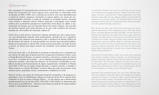 37Revista Scena | Edição 1
Esta concepção foi encampada pela aristocracia local que incentivou a reprodução
desta linha compositiva em outros espaços livres construídos ou reformados entre
as décadas de 1860 e 1880, com a intenção de construir uma nova identidade para
a capital do império, expressar novamente no espaço público seu anseio de con-
temporaneidade e estimular a noção de civilidade na sociedade carioca, utilizando
como símbolo o elemento natural. Embora admirada e empregada como modelo
estético para os desenhos paisagísticos implantados nesta época na cidade, a rep-
resentação da floresta, que era aspirada dentro dos limites urbanos, não provinha
da natureza tropical local, antes derivava-se de uma visão romântica de natureza,
baseada em uma estética de inspiração inglesa (2).
Carlos Terra e Jane Santucci levantaram algumas questões que vale a pena exami-
nar mais detidamente. Segundo estes pesquisadores, períodos de uso e abandono
constituíram uma dinâmica que perpassou toda a existência do Passeio Público do
Rio de Janeiro. No entanto, os autores também nos mostram que este jardim público,
desde sua inauguração no século XVIII, sempre esteve associado a um lugar de lazer
e recreio, ao menos para alguns estratos da sociedade, como também mencionou
Taulois.
Ao fim do século XIX, o uso destinado à recreação se intensifica com a instalação em
seu interior de cafés (que já faziam parte da composição de Glaziou) e bares, como
o Chopp Berrante do Passeio, um aquário marinho e, até mesmo, sessões de cinema
ao ar livre, “à sombra do arvoredo, ... em lo calização privilegiada pelo panorama e
pela brisa marinha”, como observou Santucci. Ao reconstituir a localização e a am-
biência da época de funcionamento de alguns equipamentos instalados no Passeio
entre 1900 a 1937 (os já citados Chopp Berrante, o aquário marinho, e também o
Teatro-Cassino e o Cassino BeiraMar), a autora indica que estes funcionavam como
atrativos para a população carioca, aumentando a freqüência ao local.
Santucci mostra, com apoio de interessante material iconográfico e da pesquisa ar-
queológica, como as modificações radicais ao longo do século XX no suporte físico
ambiental no qual se insere o Passeio Público – os três aterros que o distanciaram
gradativamente da orla da baía (1903, 1920-1922 e 1952-1960) e os desmontes dos
morros que os possibilitaram – alteraram sua função principal de um parque público
voltado à contemplação da paisagem
It should also remember that even having built the structure and the
use of English pictorial garden elements, adopted at the time by Eu-
ropean countries, as pointed Earth, Glaziou appropriates and values
the forest image within the city, although idealized and translated the
predominant use of exotic species. The vegetable element, previously
arranged uniformly along the straight boulevards, becomes protago-
nist in the garden landscape composition.
This concept was taken over by the local aristocracy who encour-
aged the reproduction of this compositional line in other open spaces
built or renovated between the 1860s and 1880s, with the intention of
building a new identity for the capital of the empire, again express his
longing in the public space of contemporary and stimulate the notion
of civility in Rio society, using as a symbol natural element. Although
admired and used as an aesthetic model for landscape drawings de-
ployed at this time in the city, the representation of the forest, which
was drawn within the city limits, did not come from the local tropical
nature, before it derived from a romantic view of nature, based on an
English-inspired aesthetic (2).
Carlos Earth and Jane Santucci raised some issues worth examining
more closely. According to these researchers, use and abandonment
periods constituted a dynamic that pervaded the existence of the Pub-
lic Promenade in Rio de Janeiro. However, the authors also show us
that this public garden, since it opened in the eighteenth century, has
always been associated with a place of leisure and recreation, at least
for some segments of society, as also mentioned Taulois.
At the end of the nineteenth century, the use for the recreation inten-
sifies the installation inside cafes (which were already part of Glaziou
composition) and bars, as Chopp Horn Ride, a marine aquarium and
even sessions outdoor cinema, “the shadow of the trees, it ... in prime
calisation the panorama and the sea breeze”, as noted Santucci. To re-
construct the location and the ambience of the working time of some
equipment installed in the Walk between 1900-1937 (the aforemen-
 