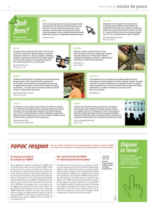 Revista Temps d'AMPA n5 (2010)