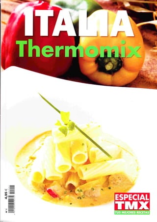 Revista · thermomix · tus recetas tmx n.01 italia