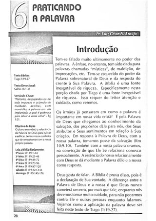 Revista tiago   lição 06 a 08