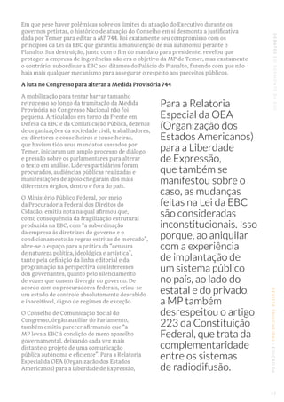 DEBATES|ODESMONTEDAEBCREVISTATRINCHEIRAS|EDIÇÃO06
Em que pese haver polêmicas sobre os limites da atuação do Executivo dur...