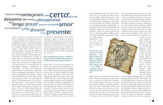 Capa                                                                                                                                                                                                Capa


                                                                                                       privada também possa fazer os seus investimen-     mente relacionado à ideia de partes que estão
                                                                                                       tos? Essas são as escolhas que o Brasil vai ter    em conflito e que precisam se harmonizar. Pacto
                                                                                                       de fazer, embora, muito honestamente, eu ache      é, então, um ato de paz. Pelo pacto, você pacifi-
                                                                                                       que, pelos próximos dois anos, a discussão sobre   ca as demandas de um determinando momento.
                                                                                                       essa dinâmica ficará congelada no Brasil. Mui-     Para que isso possa acontecer, é necessário um
                                                                                                       tas dessas reformas são sacrifícios. São doloro-   consenso em relação ao papel que o Brasil quer
                                                                                                       sas. Elas demandam muito capital político, e é     ter no mundo, não somente aquilo que o Brasil
                                                                                                       muito pouco provável que a atual Presidente da     quer para o mundo, mas o que o Brasil quer do
                                                                                                       República, ou mesmo o discurso dos seus an-        mundo, ou seja, o interesse nacional. Eu tenho
                                                                                                       tagonistas, venha a tocar, nestes próximos dois    a impressão de que nós não temos essa noção
                                                                                                       anos, em alguns dos pontos nevrálgicos que di-     muito clara. Por exemplo, em 2033, daqui a 20
                                                                                                       zem respeito às reformas competitivas no Brasil.   anos, de qual porcentagem do comércio inter-
a Índia vai ter que se reinventar. Já no caso do    e nação rica, a carga tributária é hoje de 26%.    Na minha opinião,                                                                 nacional nós que-
Brasil, a adaptação criativa pela qual optou nos-   Acho que, no limite, é o seguinte: as coisas fo-   infelizmente, o fu-                                                               remos participar?
so país foi baseada em um momento da econo-         ram relativamente bem para o nosso país nos úl-    turo para o Brasil                                                                Qual o número de
mia global que elevou a demanda por produtos        timos dez anos. Tradicionalmente até se diz que    começa apenas no                                                                  doutores e PhDs
de baixo valor agregado, cenário em que o Brasil    o Brasil é o país do futuro. Mas, como as coisas   dia 1º de janeiro de                                                              nós queremos ter
leva vantagem comparativa. Vejamos como isso        começaram a dar certo para nós, deixamos de        2015.                                                                             para cada 100 mil
ocorreu: a renda média na China subiu e os          pensar no planejamento de longo prazo para ter                                                                                       habitantes? Qual
chineses passaram a consumir mais alimentos,        um caso de amor com o presente, a nos divertir     Diante desse con-                                                                 o número de pro-
o que alavancou as exportações de carnes e de       com o presente.                                    texto que o senhor                                                                fessores per capi-
bens agrícolas brasileiros; quando aumentou o                                                          descreveu,     não                                                                ta nós queremos
investimento em infraestrutura na China, au-        Mais especificamente quanto ao Brasil, o           falta ao Brasil um                                                                formar? Qual o
mentou também a demanda por minério de fer-         senhor acha que ainda estamos mais inte-           plano estratégico                                                                 percentual do PIB
ro brasileiro, e assim sucessivamente. O Brasil     ressados no presente do que no futuro?             de governo? O que                                                                 para investimen-
pegou, então, uma carona nesse foguete que foi                                                         estamos vendo, a                                                                  tos em educação,
o crescimento chinês. E, ao mesmo tempo, ad-        Marcos Troyjo – Eu acho que este momento, no       cada eleição, não                                                                 ciência e tecno-
quiriu algumas vantagens – competitivas, e não      mundo, está sendo muito marcado pela retoma-       é, na verdade, a                                                                  logia nós vamos
comparativas – em setores como petróleo em          da da preocupação com o futuro. E preocupação      construção de um                                                                  destinar?    Estas
águas profundas, biocombustíveis e agricultura      com o futuro significa fazer alguns sacrifícios    programa partidá-                                                                 questões são fun-
de alto valor agregado (pela aplicação efetiva de   de curto prazo em nome de objetivos de longo       rio?                                                                              damentais e fazem
técnicas desenvolvidas pela Embrapa). Embora        prazo. Quanto ao Brasil, é preciso encontrar                                                                                         parte do organis-
tudo isso tenha feito muito bem para o Brasil,      respostas para algumas perguntas como: o que       Marcos Troyjo – Eu creio que a ideia de ter uma    mo de um projeto estratégico, que é o conteúdo
nosso país tem também seus calcanhares de           o Brasil quer para si? Uma situação de pleno       política de Estado estratégica é o ideal. No en-   do pacto ainda não colocado. Nós estamos sem-
aquiles. O Brasil poupa apenas 18% do seu Pro-      emprego, como ocorre hoje, mas, por outro lado,    tanto, eu creio que é muito difícil de implantá-   pre administrando por curto prazo e esse tipo
duto Interno Bruto e investe apenas 19% deste       um setor público ineficiente e superinflado; ou    -la no âmbito de uma democracia. Não estou         de administração é que favorece os diferentes
indicador. Hoje há um consenso de que o Brasil      uma taxa um pouco maior de desemprego, mas         aqui fazendo apologia aos sistemas fechados.       interesses e as diferentes interpretações que são
não conseguirá crescer mais de 4% ou 5% se ao       maior eficiência nas relações entre o governo e    Mas o fato é que é muito difícil construir uma     oferecidas pelos partidos políticos. Eu diria até
menos 23% do seu Produto Interno Bruto não          o estado? O Brasil vai manter muito dos seus       democracia, porque você precisa de um pacto.       que diferentes interesses surgem menos das li-
forem investidos. A carga tributária no Brasil é    custos sociais ou optará por aumentar o percen-    E o que é um pacto? Este termo já esteve muito     nhas partidárias e mais da cultura relacionada a
muito elevada, nós estamos perto de 40%. Na         tual do PIB em pesquisas, desenvolvimento e        tempo em voga no Brasil, e eu torço muito para     este ou àquele momento do governo. Ou seja, o
Coreia do Sul, que foi um dos países que con-       inovação? Vai manter a carga tributária do jeito   que ele volte, pois o Brasil precisa de um pac-    Brasil acaba sempre, no longo prazo, subperfor-
seguiu fazer a transição entre nação emergente      que está ou vai diminuí-la para que a iniciativa   to estratégico. Pacto é um vocabulário original-   mando, porque é pouco ambicioso e tem grande


36                                                                                                                                                                                                      37
 