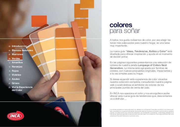 Tabla de colores inca - Imagui