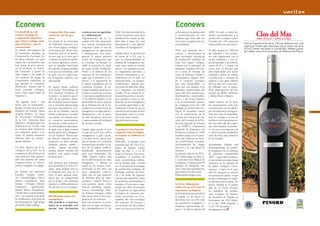 Econews                                                                                                                               Econews
     Un estudi de la Uni-               Un pesticida d’ús comú           contra su uso en agricultu-      Abril, Día Internacional de la   volucrados en la producción      2008. En total, el salón de-
     versitat Santiago de               canvia de sexe les gra-          ra y alimentación.               Lucha Campesina, una nueva       y comercialización de este       dicado exclusivamente a la
     Compostel·la demostra              notes                            Organizaciones de la so-         manifestación estatal en Ma-     producto que tiene cada vez      producción ecológica estuvo
     que el kiwi ecològic conté         Un estudi de la Universitat      ciedad civil han anunciado       drid, bajo el lema “Por una      una mejor acogida entre los      formado por 160 empresas
     més vitamina C que el              de Califòrnia i diversos cen-    hoy nuevas movilizaciones        alimentación y una agricul-      consumidores.                    relacionadas con este sector.
     convencional                       tres d’investigació biològica    conjuntas contra el uso de       tura libres de transgénicos”.
     El treball d’investigació de       nord-americans afirma que        transgénicos en agricultura                                       FIVE, que pretende dar a         El salón reunió en 1.400 m2
     la Universitat Santiago de         l’atrazina, que és el pestici-   y alimentación. Tras prota-      España ejerce la presidencia     conocer y promocionar la         del pabellón 2 los produc-
     Compostel·la s’ha basat, en-       da més usat en el món per a      gonizar la mayor protesta        de turno de la UE, por lo        gran diversidad vitivinícola     tos más respetuosos con el
     tre altres mètodes, en cates       combatre les dolentes herbes     contra los transgénicos que      que su responsabilidad en        de producción ecológica de       medio ambiente, y con es-
     cegues de consumidors que          en cultius agrícoles, conver-    se recuerda en Europa en         materia de transgénicos du-      toda esta región europea,        pecial hincapié a las elabora-
     han donat la seva aprova-          teix en femelles funcionals      2009, la situación en Espa-      rante estos meses es mucho       contará con la presencia de      ciones de IV y V Gama. Un
     ció al producte. La princi-        els mascles d’alguns amfibis     ña sigue siendo desastrosa.      mayor. Las semanas previas,      empresas visitantes del cen-     sector que en nuestro país
     pal conclusió, a partir de         o els provoca esterilitat, amb   Frente a la defensa de los       se organizarán protestas y       tro y norte de Europa, así       está registrando una fuerte
     cates cegues a les quals es        la qual cosa la supervivèn-      intereses de las multinacio-     acciones informativas y rei-     como de Extremo Oriente y        tendencia alcista en cuanto
     van sotmetre els grups de          cia d’aquestes espècies està     nales que representa el Go-      vindicativas en la calle, en     Norteamérica, lugares don-       a producción y volumen de
     consumidors consultats, és         amenaçada.                       bierno, y la imposición de       supermercados, en campos,        de el consumo ecológico          negocio y que gana adeptos
     que gairebé no existeixen                                           la patata transgénica por la     conferencias y charlas, pro-     está muy desarrollado. La        año tras año, tal y como que-
     diferències, excepte que la        En aquest estudi, publicat       Comisión Europea, la so-         yecciones de películas, deba-    feria, que está dirigida a los   do reflejado con la impor-
     fruita conreada ecològica-         en la revista “Proceedings Of    ciedad española mostrará su      tes y reuniones con agentes      diferentes profesionales del     tante participación del Mi-
     ment conté major índex de          The Nacional Academy Of          rechazo a través de acciones     sociales. El eje común de es-    sector del vino: productores,    nisterio de Medio Ambiente
     vitamina C.                        Sciences”, es descriu que el     y una nueva manifestación el     tas movilizaciones es la enér-   distribuidores, comercializa-    y Medio Rural y Marino.
                                        10% de les granotes africa-      17 de Abril en Madrid. Se ha     gica protesta contra la im-      dores, y del sector hotelero
     “Ha agradat molt i tots            nes Xenopus Laevis exposa-       presentado la nueva edición      posición de los transgénicos     y de la restauración, preten-    Según fuentes de la feria,
     diuen que el comprarien”,          des a l’atrazina desenvolupa     de la Declaración de la So-      en nuestra agricultura y ali-    de congregar entre 60 y 80       los consumidores están más
     destaca en una nota la coor-       funcions reproductives prò-      ciedad Civil contra el uso de    mentación a pesar de que la      bodegas de producción eco-       concienciados por la salud y
26   dinadora de l’estudi, María        pies de les femelles, havent     transgénicos en agricultura y    oposición social sigue siendo    lógica. El encuentro cuenta      por los alimentos ecológicos.    27
     Ángeles Romero, de l’Àrea          arribat a apariar-se i produir   alimentación, con el apoyo       mayoritaria, tanto en el me-     con la colaboración de la        Factores como la sostenibili-
     de Tecnologia d’Aliments           ous viables. No obstant això,    de 500 científicos, docentes     dio rural como urbano.           Cámara de Comercio de Na-        dad, la ecología o el uso de
     de la USC. L’empresa Kiwi          en tractar-se genèticament       y representantes de multitud     Agroinformación.com              varra, del Consejo de la Pro-    productos sin tratamiento es-
     Atlántico, col·laboradora en       de mascles, només poden te-      de sectores sociales.                                             ducción Agrícola de Navarra      tán a la orden del día y apor-
     l’elaboració de l’estudi, està     nir descendència masculina,                                                                        y de FEPECO (Federación          tan valor añadido al produc-
     en contacte amb “moltes al-        la qual cosa a llarg termini     España sigue siendo el úni-      La primera Feria Interna-        Española de Empresas con         to. Un sector en auge que, tal
     tres indústries petites a les      podria provocar la desapari-     co país de la UE que cultiva     cional del Vino Ecológico        Productos Ecológicos). FIVE      y como se puede comprobar,
     quals els podria interessar        ció de l’espècie. Encara que     transgénicos a gran escala,      en España se celebrará en        también cuenta con el patro-     cada día tiene más presencia
     elaborar kiwi en alvíbar”,         ja s’havien observat canvis      y ha sido de los pocos paí-      Navarra                          cinio del Gobierno de Nava-      en los lineales.
     apunta Romero.                     endocrins en altres animals      ses en apoyar a la Comisión      FIVE-BIO, la primera feria       rra, ICAM-Reyno Gourmet,
                                        (sobretot peixos, rèptils i      Europea para aprobar el cul-     Internacional del Vino Eco-      Denominación de origen           Actualmente, España está
     Un altre objectiu de la in-        ocells), aquest pesticida        tivo de la patata Amflora,       lógico de España, tendrá         Navarra y de Caja Rural de       experimentando un aumen-
     vestigació de la USC era la        sembla afectar sobretot els      modificada genéticamente         lugar los días 11 y 12 de        Navarra.                         to progresivo en el consumo
     comparació, des del punt de        amfibis, com aquest estudi       para usos industriales. En       mayo en Navarra. Este acon-      La primera edición de FIVE-      de alimentos considerados
     vista sensorial, físic i químic,   ha demostrat.                    2009, España cultivó más         tecimiento, el primero de        BIO tendrá lugar los días 11     “BIO”, y que tradicionalmen-
     dels tres sistemes de cultiu                                        de 76.000 hectáreas de maíz      estas características realiza-   y 12 de mayo en el Palacio de    te han tenido una importante
     d’aquesta fruita: el conven-       Cap destacar que l’atrazina      transgénico, y albergó la        do en nuestro país, contará      Congresos y Exposiciones El      presencia en la mayoría de
     cional, l’integral i l’ecològic.   està prohibida a la Unió Eu-     mitad de los ensayos expe-       con la presencia de bodegas      Baluarte de Pamplona, Na-        los países europeos. Curio-
                                        ropea, però malgrat això és      rimentales al aire libre con     de producción ecológica de       varra. Para más información,     samente, si bien en el capí-
     En l’estudi van intervenir         el pesticida més usat en el      estos peligrosos cultivos.       Portugal, sudoeste de Fran-      http://www.five-bio.com/.        tulo de consumo no está en
     Lourdes Vázquez (nutri-            món. A més, aquesta subs-        Todo esto en una situación       cia y de todas las regiones      Elmercadoecologico.com           los puestos de cabeza, sí que
     ció i bromatologia), Nieves        tància pot ser transportada      de absoluta falta de trans-      vitivinícolas españolas, tanto                                    ocupa el liderazgo en cuanto
     Muñoz (estadística), Julio         per la pluja a una distància     parencia y control. Frente a     de territorios peninsulares e                                     a la producción se refiere. De
     Gómez i Enrique Arbones            superior a 1.000 quilòmetres     esta posición, países como       insulares. El encuentro, orga-   La Feria Alimentaria             hecho, España es el primer
     (enginyeria      agroforestal),    des del lloc on es va emprar.    Francia, Alemania, Austria,      nizado por AEN (Asociación       conto con un 25% más de          país de la Unión Europea
     Ramiro Barcia (bioquímica)                                          Grecia, Luxemburgo, Irlan-       de Empresas de Agricultura       expositores ecológicos           en superficie de produc-
     i Emilio Ruzo (comercialitza-                                       da, Polonia, Hungría o Italia    Ecológica de Navarra) pre-       La feria de alimentación abrió   ción ecológica. El número
     ció), i va comptar a més amb       Movilización contra los          han puesto freno a los trans-    tende convertirse en el es-      el pasado 22 de marzo en         de hectáreas en España se
     la col·laboració d’un grup de      transgénicos                     génicos en su territorio.        caparate del vino ecológico      Barcelona con un 25% más         incrementó un 33% duran-
     la Universitat de Vigo dirigit     500 científicos y represen-      Ante esta situación, la socie-   del sudoeste de Europa y         de expositores ecológicos y      te el año 2008 llegando a
     per Pedro Pablo Gallego.           tantes de la sociedad civil      dad civil se sigue movilizan-    ser un punto de intercambio      empresas representadas res-      1.317.751 hectáreas.
                                        apoyan una declaración           do, y protagonizará el 17 de     entre los diversos actores in-   pecto a la última edición de     Ecoalimenta.com
 