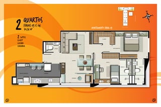 APARTAMENTO final 03
FINAis 03 e 04
2quartos
70,54 m2
2 SUÍTES
CLOSET
LAVABO
VARANDA
3332
Rua dos Otoni
RuaGrãoPará
Praça
 
