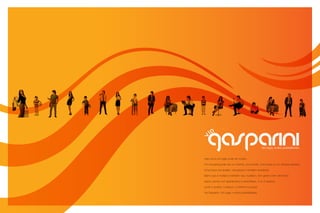 Veja como um lugar pode ser muitos.
Um shopping pode ser um cinema, um sorvete, uma roupa ou um simples passeio.
Uma praça vira quadra, vira parque e também academia.
Bairro que é múltiplo é também loja, é prático, tem gente e tem até show!
Agora, pense num apartamento e diversifique. 2 ou 3 quartos.
Junte a quadra, o parque, o cinema e a praça.
Via Gasparini. Um lugar, muitas possibilidades.
 