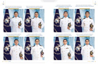 TNNV-IG MILTON TERAN NARANJO
JEFE DEL CENTRO DE TECNOLOGIA DE INFORMATICA
TNNV-SUALEXANDERCANSINGMUÑOZ
JEFE DE LA DIVISION DE AYUDAS ACADEMICAS
TNNV-SUJORGETORRESOLMEDO
JEFE DE ESTADISTICA Y CONTROL
TNNV-SUERICKMUÑOZLÓPEZ
JEFE DE LA DIVISION DE RECLUTAMIENTO
TNNV-SUCARLOSPLAZALÓPEZ
OFICIAL COORDINADOR DE LA ACREDITACION
INSTITUCIONAL Y JEFE DE SYS.
TNNV-IMALEXSANCHEZCABRERA
JEFE DE LA DIVISION DE INSTRUCCIÓN MILITAR
TNNV-SUDAVIDGUEVARAHARO
JEFE DE LA DIVISION DE INSTRUCCIÓN NAUTICA
TNFG-SUMARIOANDRADECEVALLOS
JEFE DE LA DIVISION DE APOYO EDUCATIVO
VIGIA • 2014
14
14 E S C U E L A S U P E R I O R N A V A L VIGIA • 2014
14
15C m d t e . R A F A E L M O R A N V A L V E R D E
 