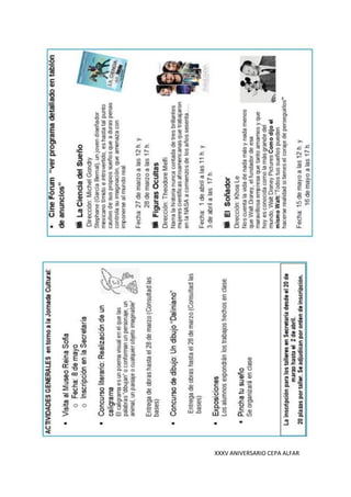 XXXV ANIVERSARIO CEPA ALFAR
 