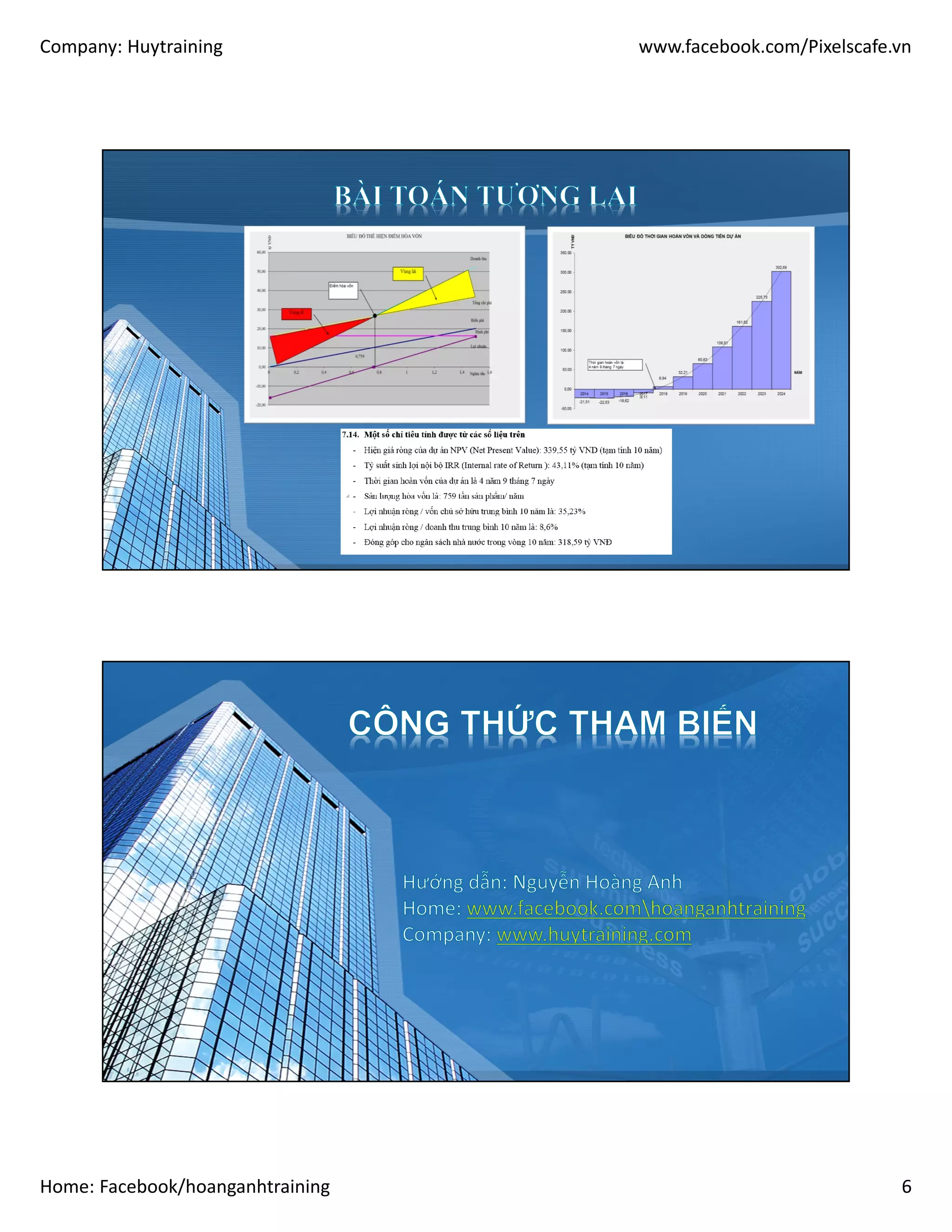 Company: Huytraining www.facebook.com/Pixelscafe.vn
Home: Facebook/hoanganhtraining 6
 