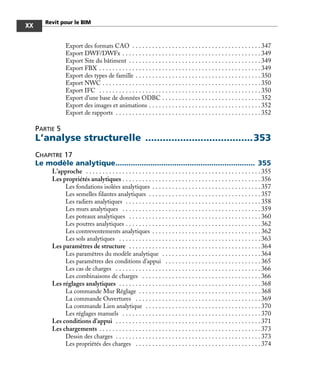 Livre Revit Pour Le BIM : Initiation Générale Et Perfectionnement - Logiciel BTP