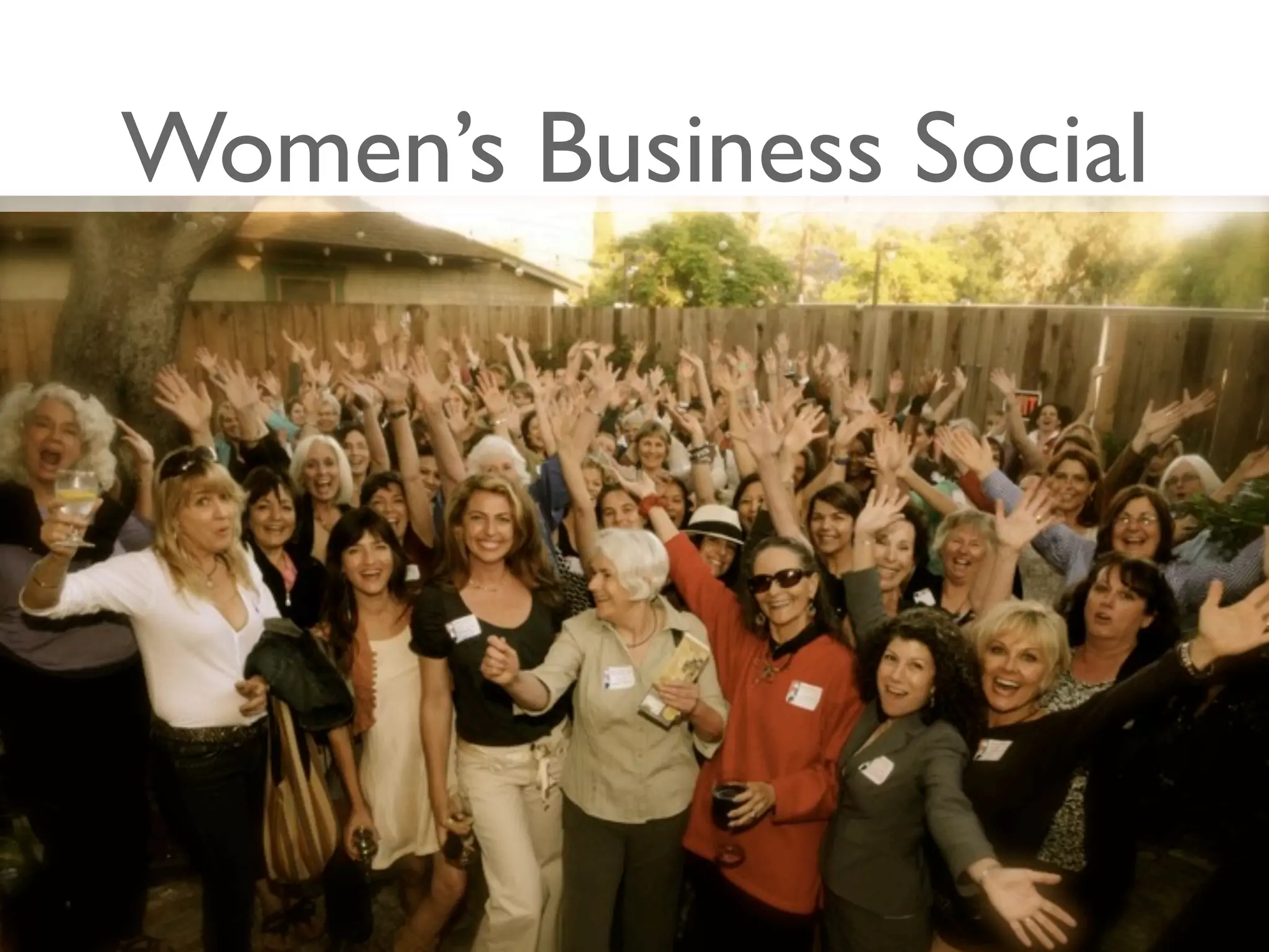 Women’s Business Social
 