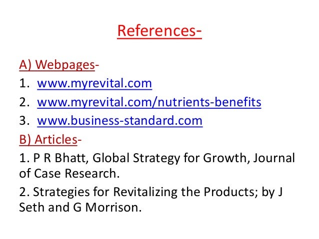 Revital advertisement image