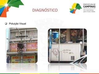 DIAGNÓSTICO
 Poluição Visual
 