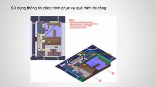 Sử dụng thông tin công trình phục vụ quá trình thi công.
 