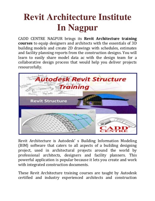 Revit architecture institute_in_nagpur