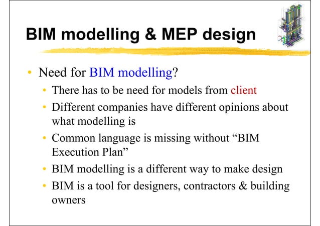 REVIT MEP BASIC PPT - A PPT on MEP REVIT Design | PPT